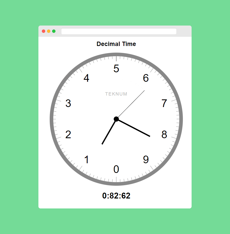 Decimal Clock